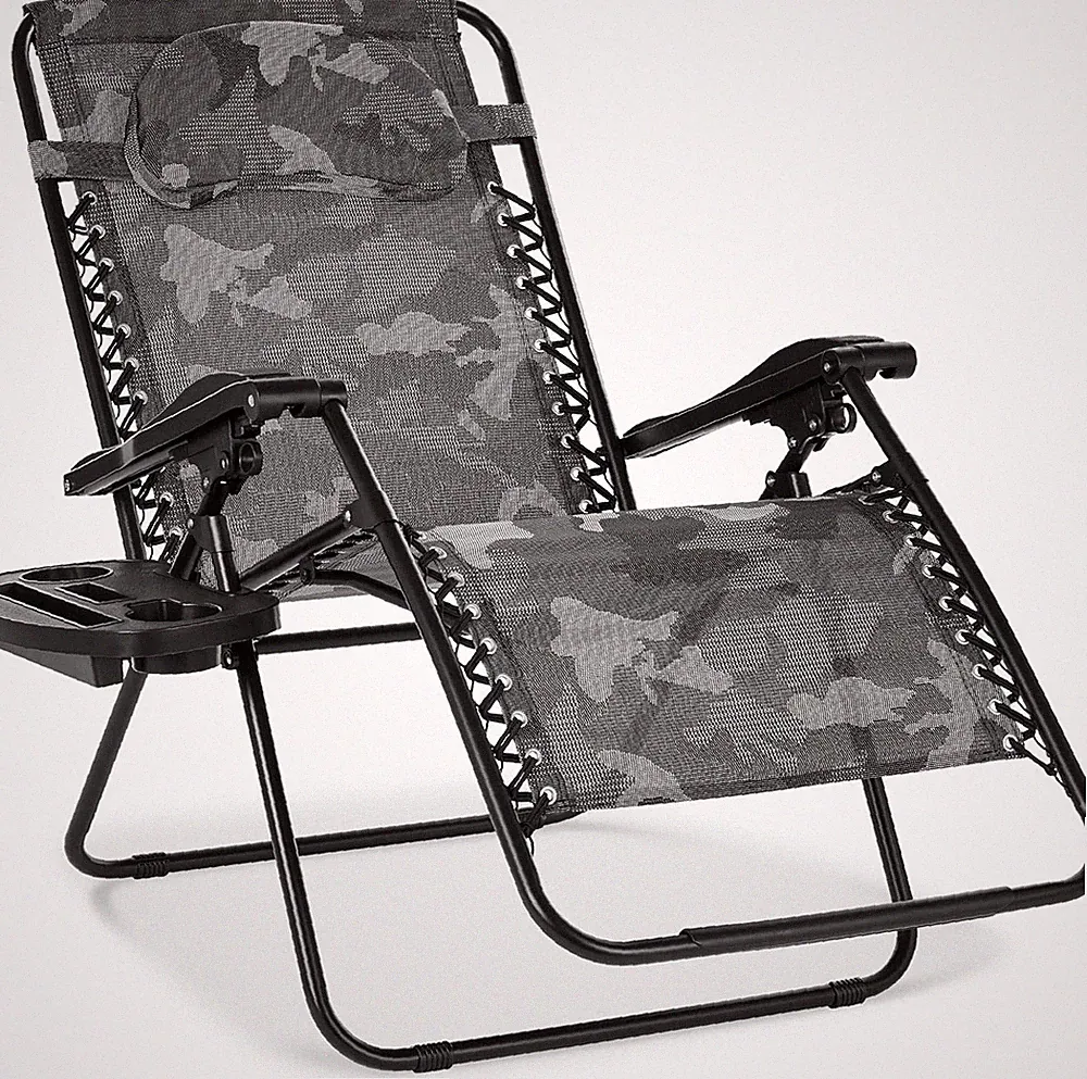 Choice Products Oversized Zero Gravity Chair, Folding Outdoor Patio