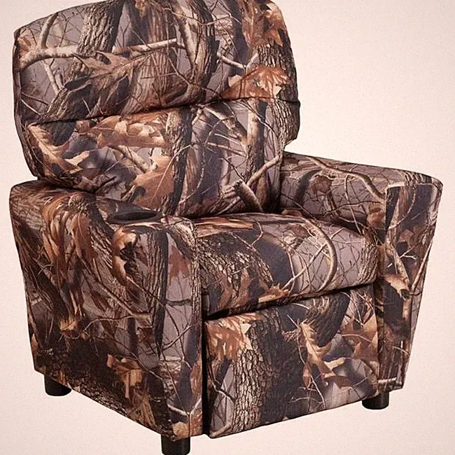 Flash Furniture BT-7950-KID-CAMO-GG Contemporary Camouflaged Fabric Kids Recl...