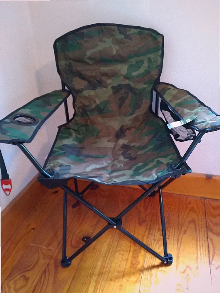New Camo Armchair with Bag